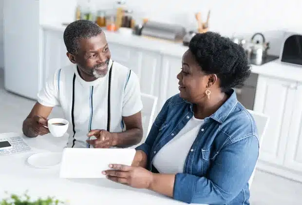 Doctor speaking with a patient